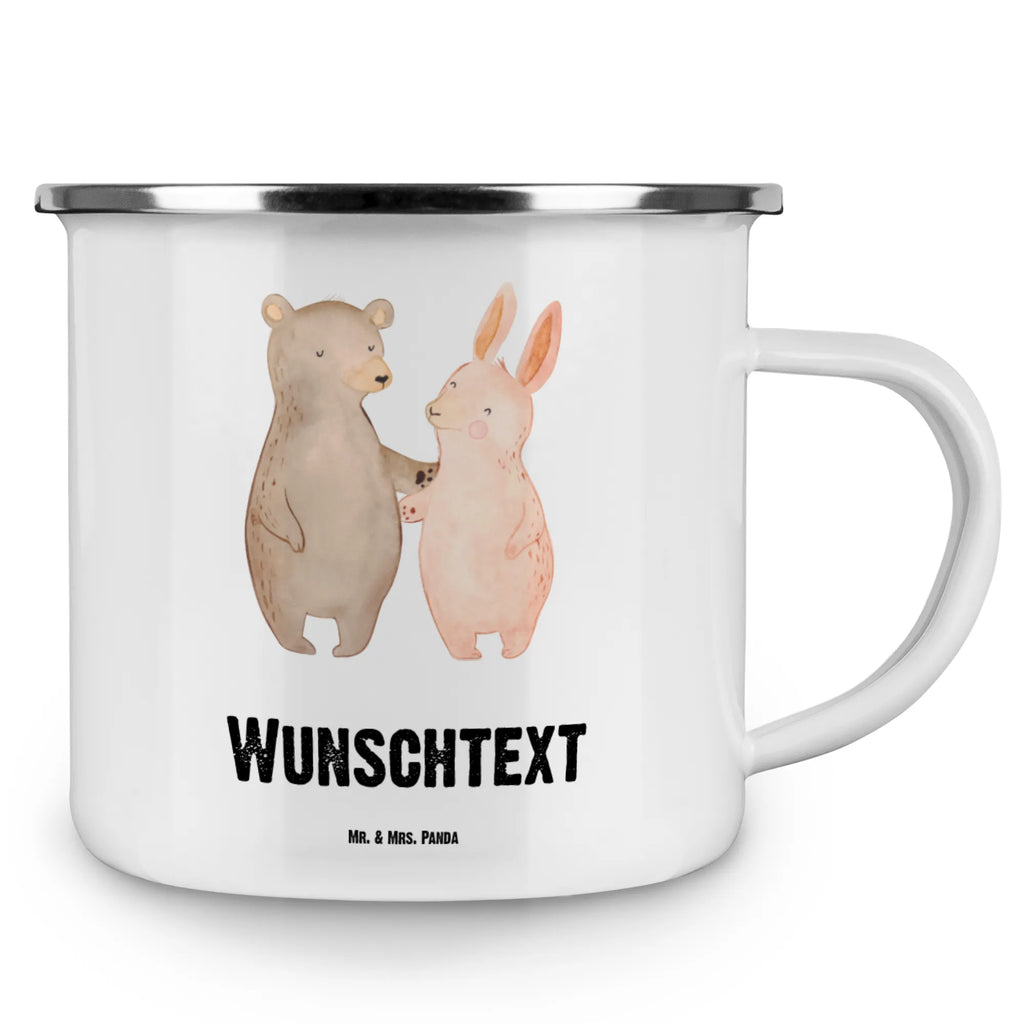 Personalised enamel cup Hare Best roommate in the world for, thank you, gift, giving, birthday, birthday present, gift idea, souvenir, make you happy, gift tip, flat share resident, flat share, roommate, Roommate