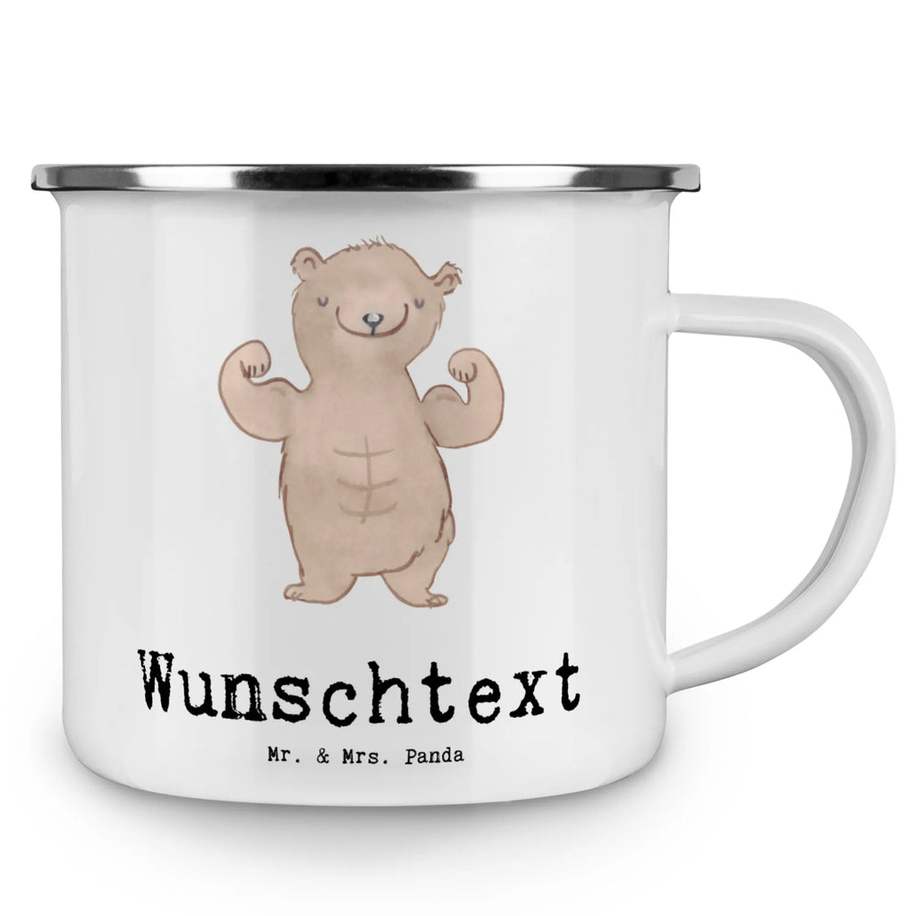 Personalisierte Emaille Tasse Bär Bodybuilding Campingtasse Personalisiert, Namenstasse, Emaille Tasse Personalisiert, Campingtasse Bedrucken, Tasse Selbst Gestalten, Camping, Becher, Personalisierte Tassen, Abenteurer, Kaffeebecher, Metalltasse, Bergsteigen, Tasse, Tasse mit Namen, Emaille Tasse mit Namen, Kaffeetasse, Tassen Bedrucken, Campinggeschirr Personalsisert, Personalisierte Tasse, Tasse Bedrucken, Geschenk, Schenken, Sport, Sportart, Hobby, Danke, Dankeschön, Auszeichnung, Gewinn, Sportler, Leistungssport, Muskelmasse, Bodybuilding, Körpergestaltung