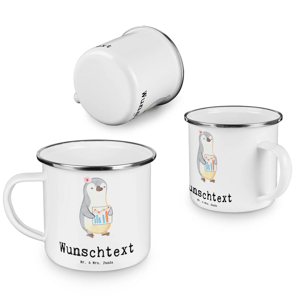 Personalisierte Emaille Tasse Wirtschaftsanalytikerin mit Herz tasse bedrucken, Campingtasse personalisiert, personalisierte tasse, personalisierte tassen, Emaille Tasse personalisiert, tassen bedrucken, Emaille Tasse mit Namen, Namenstasse, Campingtasse bedrucken, Campinggeschirr personalsisert, tasse mit namen, tasse selbst gestalten, Beruf, Ausbildung, Jubiläum, Abschied, Rente, Kollege, Kollegin, Geschenk, Schenken, Arbeitskollege, Mitarbeiter, Firma, Danke, Dankeschön