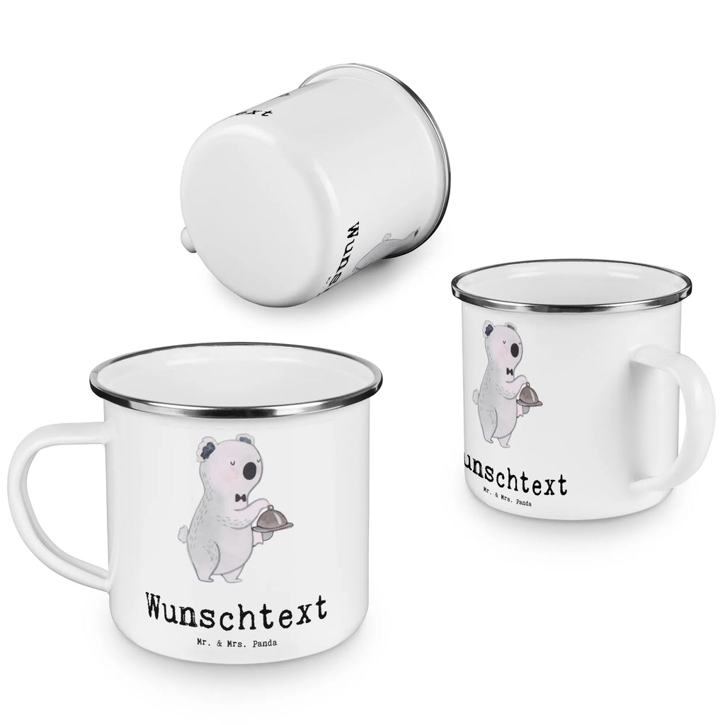 Personalisierte Emaille Tasse Kellner mit Herz Campingtasse personalisiert, Namenstasse, tassen bedrucken, tasse mit namen, tasse selbst gestalten, tasse bedrucken, Campinggeschirr personalsisert, Campingtasse bedrucken, personalisierte tasse, Emaille Tasse personalisiert, personalisierte tassen, Emaille Tasse mit Namen, Beruf, Ausbildung, Jubiläum, Abschied, Rente, Kollege, Kollegin, Geschenk, Schenken, Arbeitskollege, Mitarbeiter, Firma, Danke, Dankeschön, Servicekraft, Restaurant, Ober, Kellner