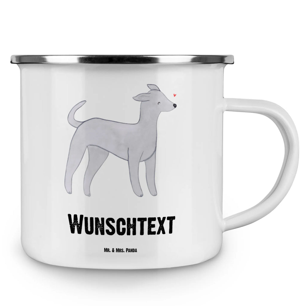 Personalised enamel cup Italian Greyhound Lifesaver Dog, dog breed, purebred dog, dog owner, gift, animal lover, giving, puppy