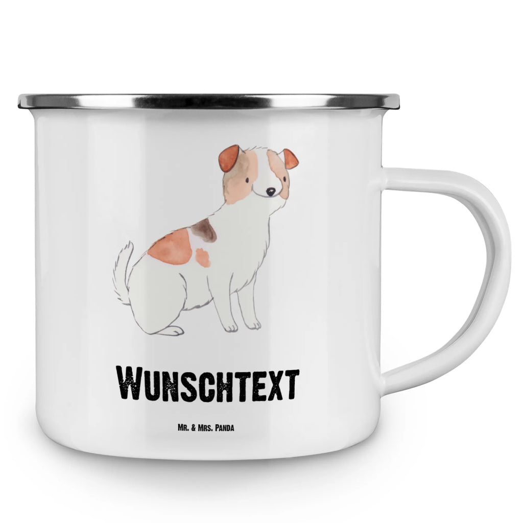 Personalised enamel cup Jack Russell Terrier Lifesaver Dog, dog breed, purebred dog, dog owner, gift, animal lover, giving, puppy