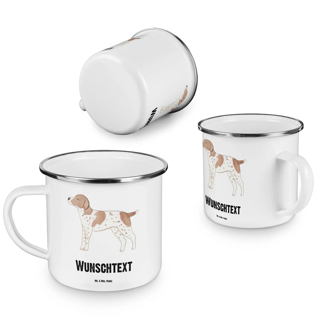 Personalisierte Emaille Tasse Pointer Lebensretter Campinggeschirr personalsisert, tasse selbst gestalten, tasse bedrucken, Emaille Tasse personalisiert, tassen bedrucken, tasse mit namen, Namenstasse, personalisierte tassen, personalisierte tasse, Emaille Tasse mit Namen, Campingtasse personalisiert, Campingtasse bedrucken, Hund, Hunderasse, Rassehund, Hundebesitzer, Geschenk, Tierfreund, Schenken, Welpe, Pointer, English Pointer