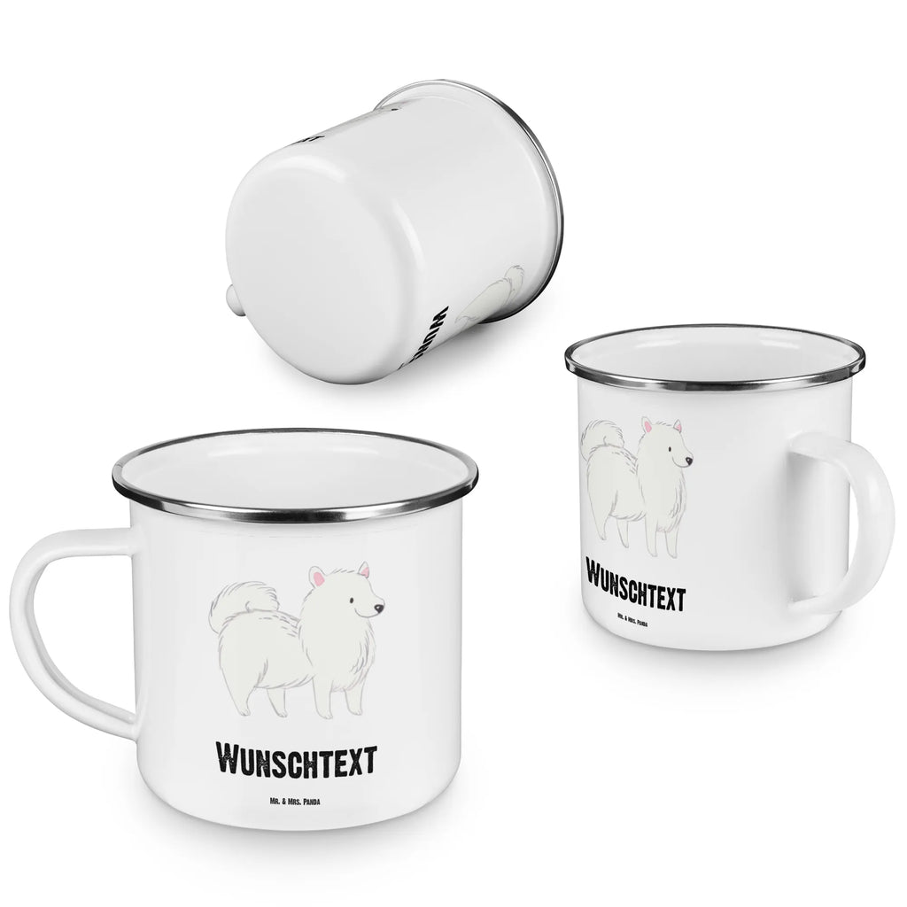 Personalisierte Emaille Tasse Spitz Lebensretter tassen bedrucken, tasse bedrucken, Campinggeschirr personalsisert, Emaille Tasse personalisiert, tasse mit namen, Namenstasse, Campingtasse personalisiert, personalisierte tassen, personalisierte tasse, Campingtasse bedrucken, tasse selbst gestalten, Emaille Tasse mit Namen, Hund, Hunderasse, Rassehund, Hundebesitzer, Geschenk, Tierfreund, Schenken, Welpe, Spitz