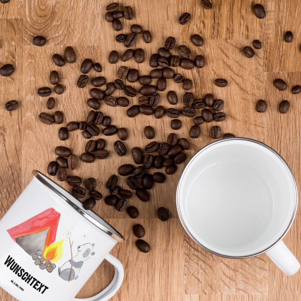 Personalisierte Emaille Tasse Panda Campen Namenstasse, tasse bedrucken, Emaille Tasse mit Namen, Campingtasse bedrucken, Campinggeschirr personalsisert, tasse selbst gestalten, personalisierte tassen, personalisierte tasse, tasse mit namen, tassen bedrucken, Emaille Tasse personalisiert, Campingtasse personalisiert, Geschenk, Sport, Sportart, Hobby, Schenken, Danke, Dankeschön, Auszeichnung, Gewinn, Sportler, campen gehen, Camping, Zelten, Campingplatz, Campen
