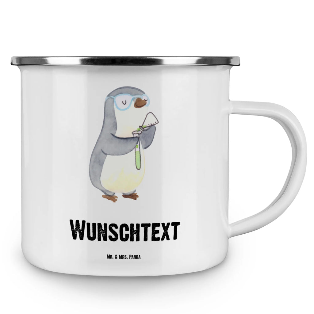 Personalisierte Emaille Tasse Chemiker mit Herz Namenstasse, Campingtasse personalisiert, Campinggeschirr personalsisert, Emaille Tasse mit Namen, tasse selbst gestalten, tassen bedrucken, tasse mit namen, tasse bedrucken, personalisierte tasse, personalisierte tassen, Campingtasse bedrucken, Emaille Tasse personalisiert, Beruf, Ausbildung, Jubiläum, Abschied, Rente, Kollege, Kollegin, Geschenk, Schenken, Arbeitskollege, Mitarbeiter, Firma, Danke, Dankeschön, Chemielaborant, Wissenschaftler, Naturwissenschaftler, Forschung, Studium, Labor, Chemiker