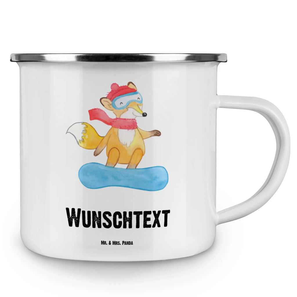 Spersonalizowany kubek emaliowany królik snowboardowanie Prezent, Sport, Dyscyplina sportowa, Hobby, Darować, Dziękuję, Dzięki, Wyróżnienie, Wygrana, Sportowiec