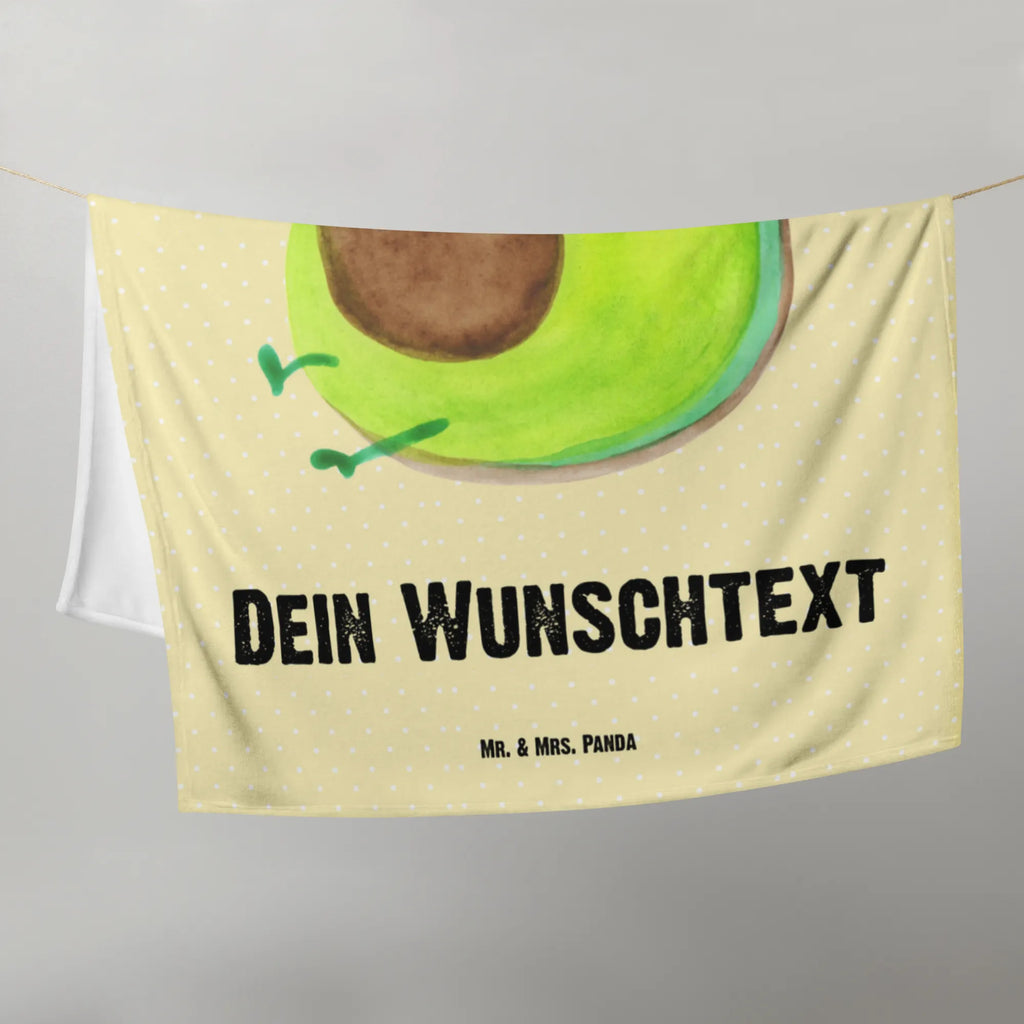 Kocyk dla niemowląt z imieniem Awokado gwizda Awokado, Warzywa, Wegan, Zdrowy