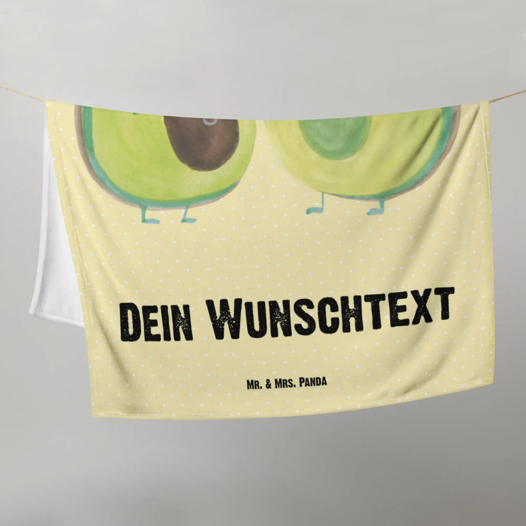 Baby blanket with name avocado pair avocado, vegetables, family, baby shower, love, birth, avocuddle, baby party, children, pregnancy, wedding, avocados