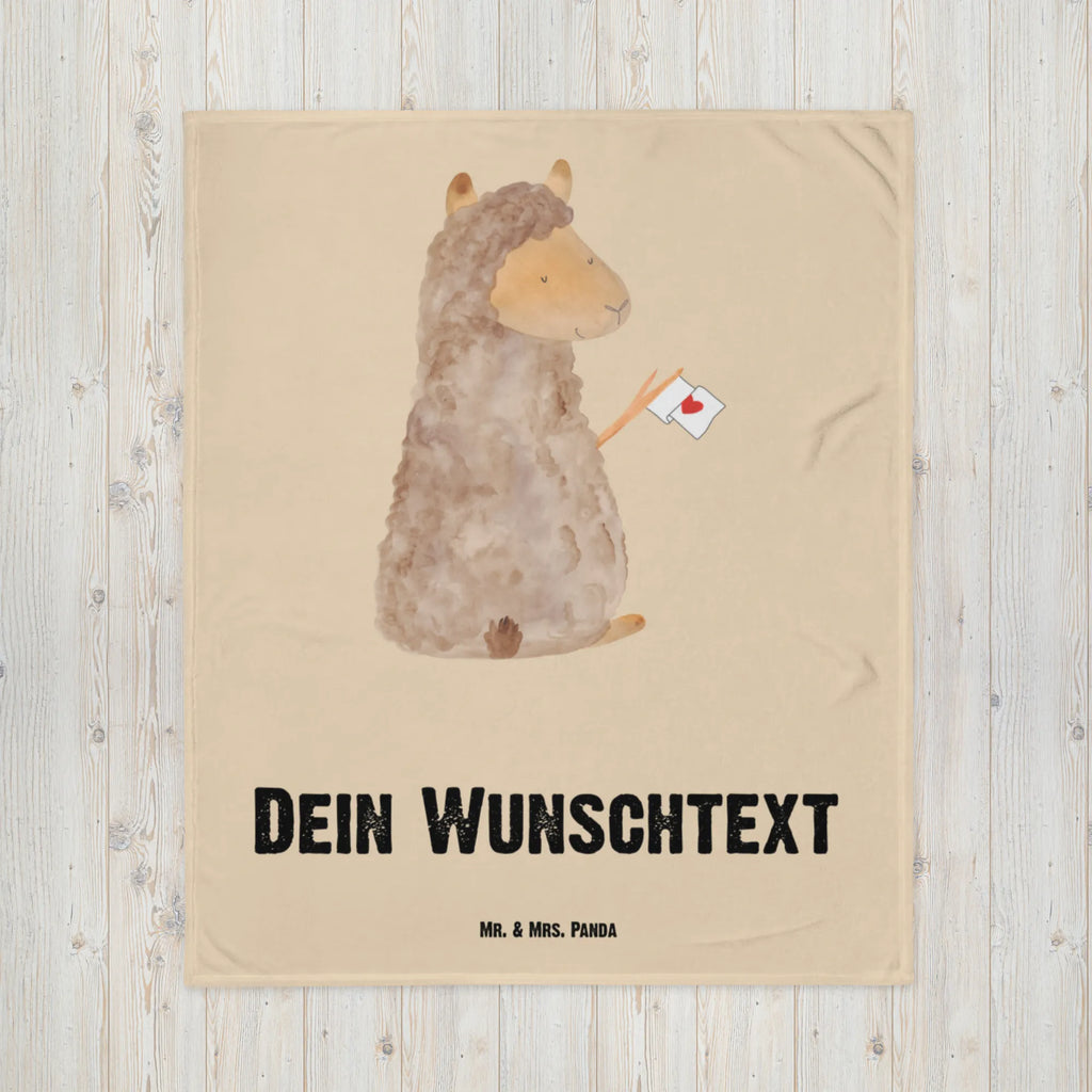 Baby blanket with name alpaca banner alpaca, llama, pako, camel, Peru, animal, favourite animal, Alpaca, llamas, alpacas, love