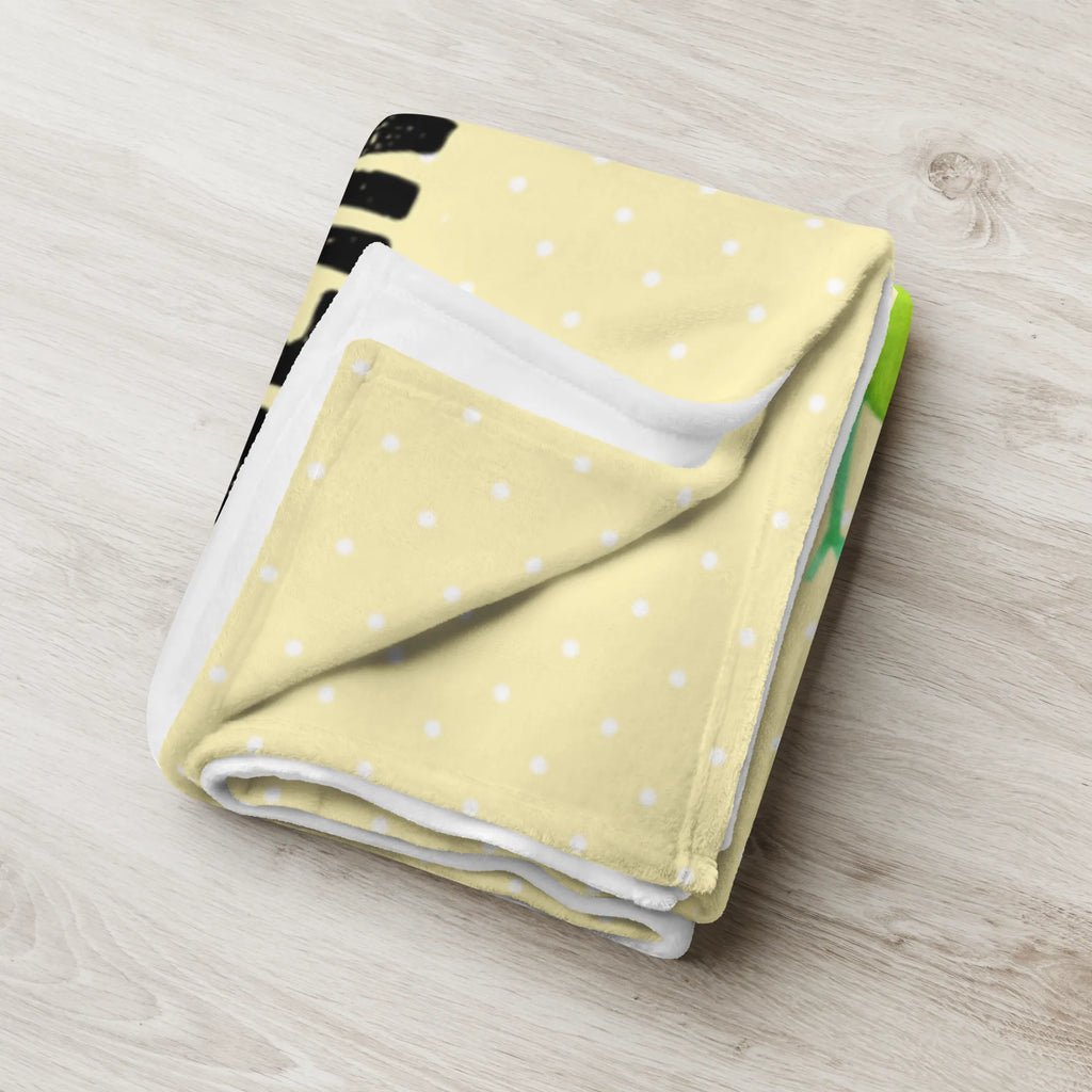 Baby blanket with name avocado yoga avocado, vegetables