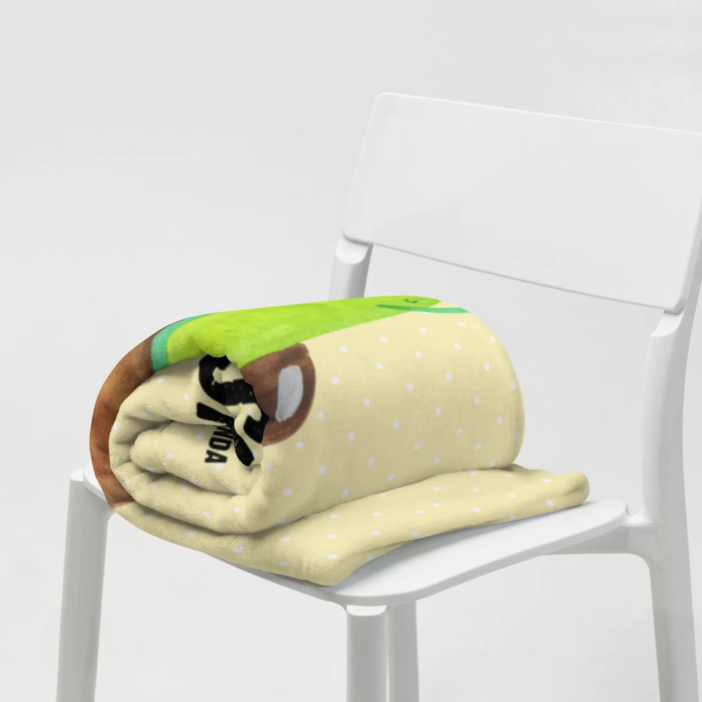 Baby blanket with name avocado yoga avocado, vegetables