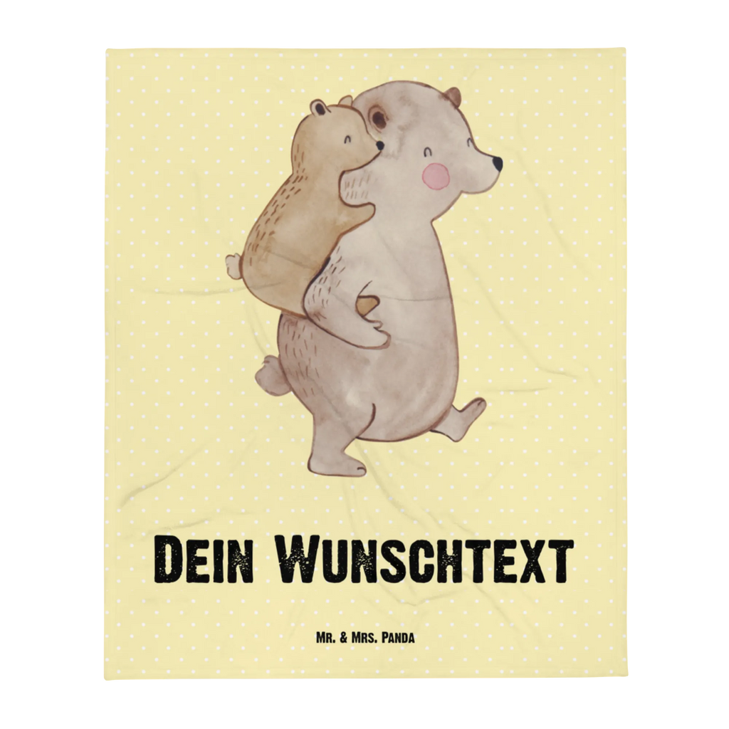 Baby blanket with name Papa Bear Family, Father's Day, Mother's Day, brother, sister, Mom, Dad, uncle, daddy, birthday, present, father's day, dad