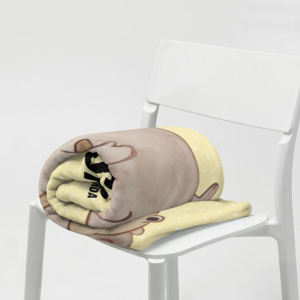 Baby blanket with name Papa Bear Family, Father's Day, Mother's Day, brother, sister, Mom, Dad, uncle, daddy, birthday, present, father's day, dad