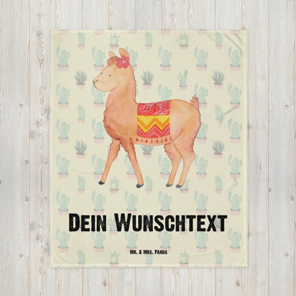 Baby blanket with name alpaca Proud alpaca, llama, pako, camel, Peru, animal, favourite animal