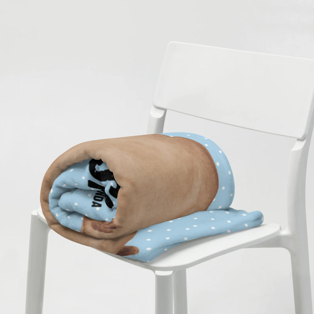 Baby blanket with name bear shoulder look bear, teddy, teddy bear, cuddly toy, world view, bear love, bears, wisdom, motivation, self-esteem