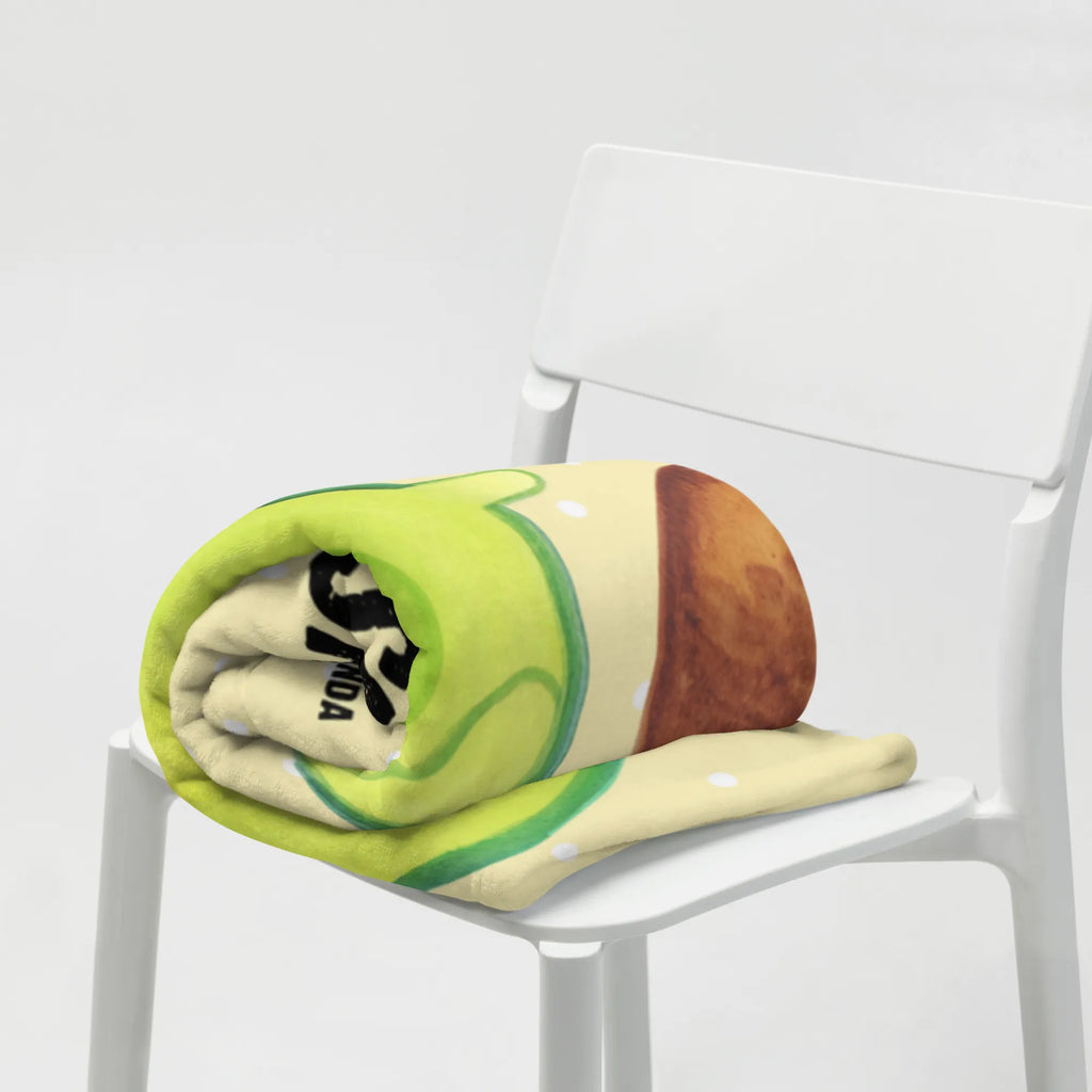 Baby blanket with name avocado core rolls avocado, vegetables, avocados, big love, birth, infant, pregnancy, love, baby party, for birth, child, birthday, first child, baby