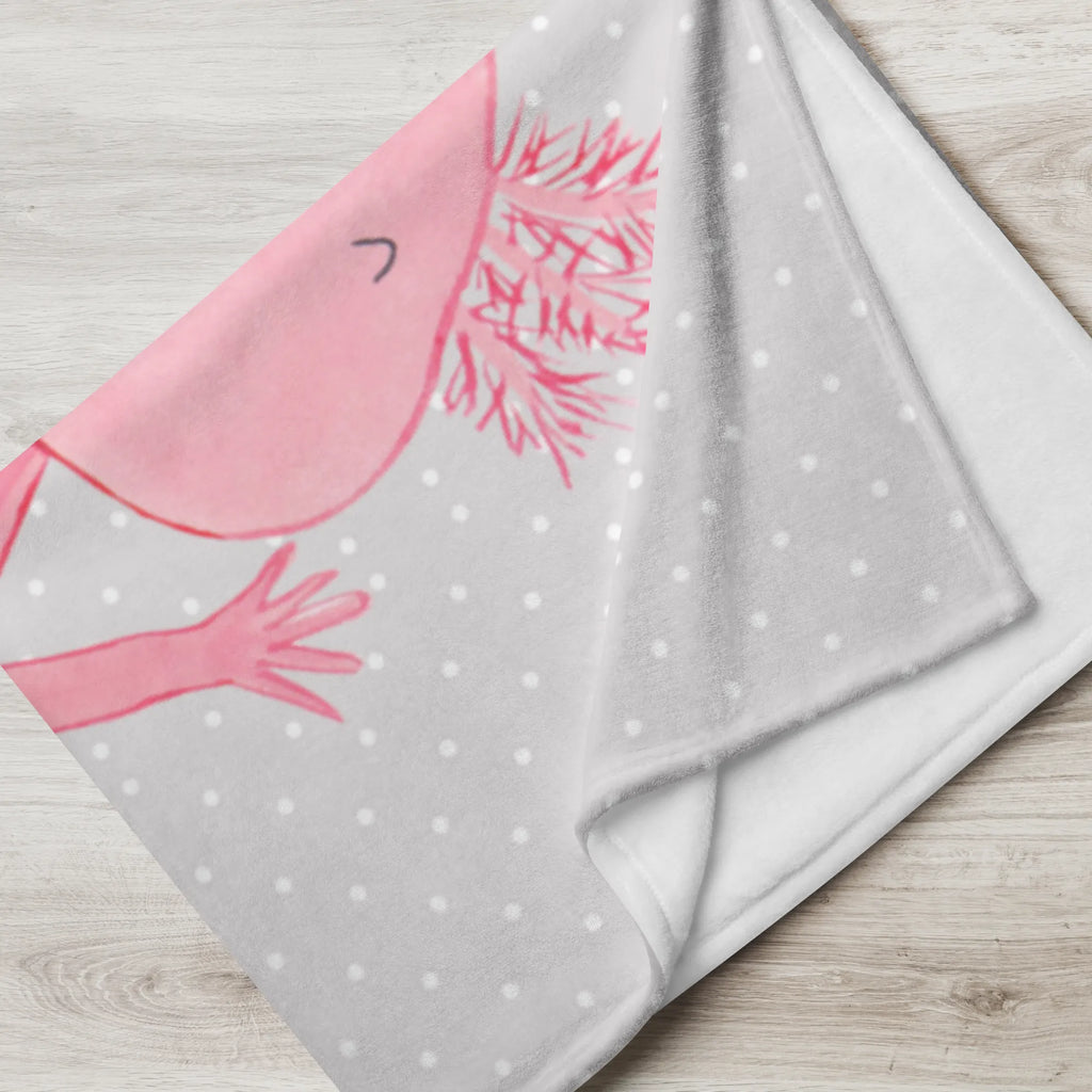 Babydecke mit Namen Axolotl Hurra Babygeschenk mit Namen, Krabbeldecke mit Namen, Krabbeldecke personalisiert, Babydecke bedrucken, Babygeschenk personalisiet, Babydecke mit Namen, Babdyecke personalisiert, Axolotl, Molch, Lurche, Lurch, Freude, Spaß, Motivation, Schwanzlurch, fröhlich, Zufriedenheit, Axolot