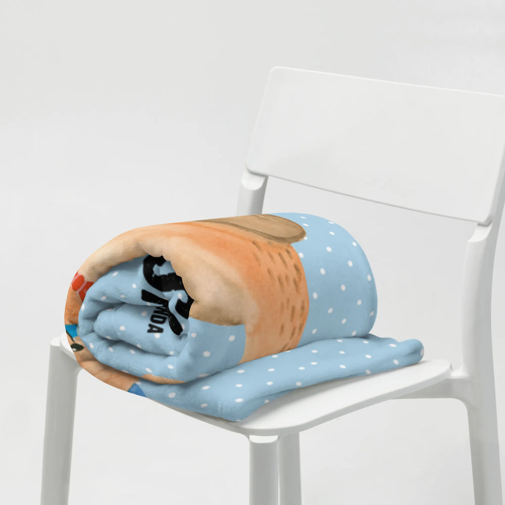 Baby blanket with name bear Birthday bear, teddy, teddy bear, cuddly toy, Happy birthday