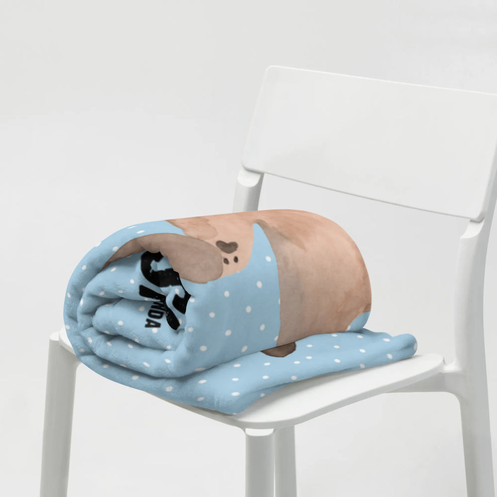 Baby blanket with name bear Girlfriend bear, teddy, teddy bear, cuddly toy, bear girlfriend best friend love proof of love loves buddy buddy