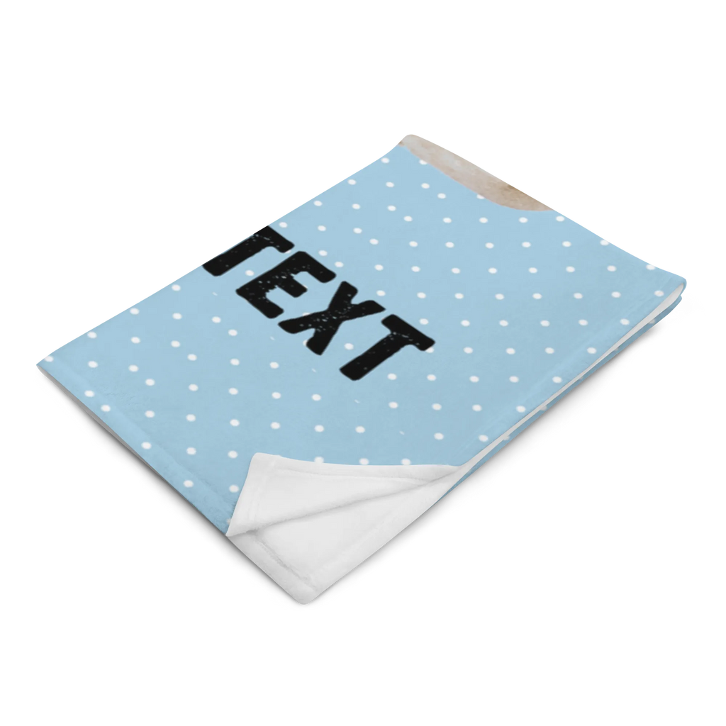 Baby blanket with name bear Feeling bear, teddy, teddy bear, cuddly toy, Madness, Bear