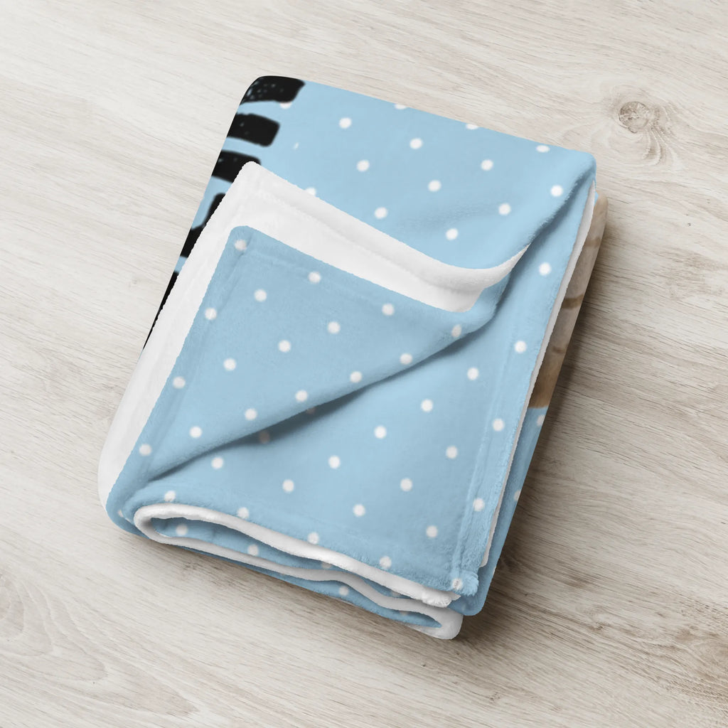 Baby blanket with name bear Feeling bear, teddy, teddy bear, cuddly toy, Madness, Bear