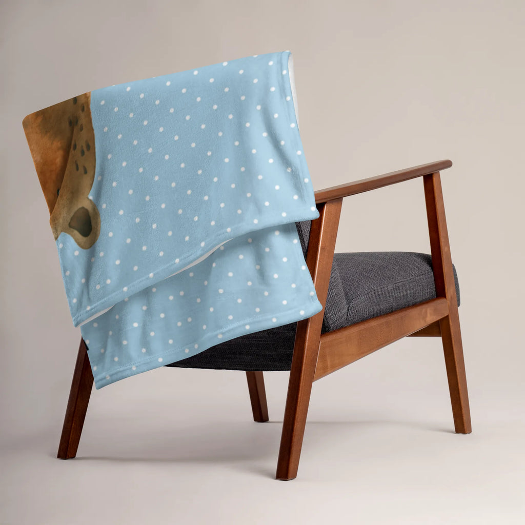 Baby blanket with name bear confirmation bear, teddy, teddy bear, cuddly toy, evangelic, confirmation, church, service