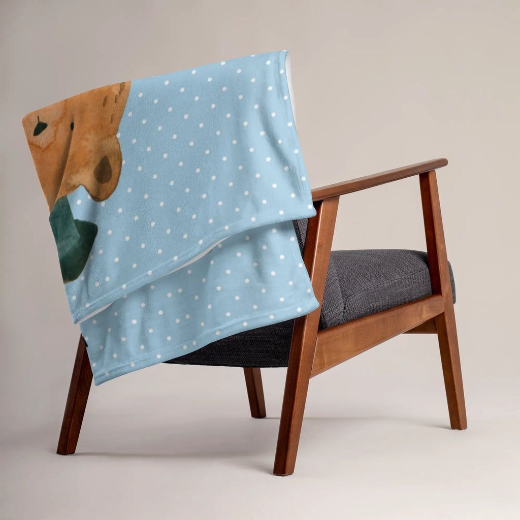 Baby blanket with name bear Test bear, teddy, teddy bear, cuddly toy, degree, examinations, diploma, examination passed, certificate, Abitur