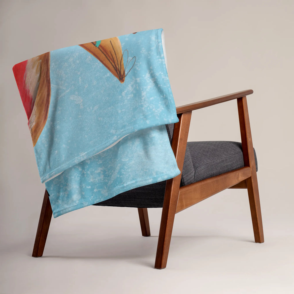 Baby blanket with name robin Christmas Winter, Christmas, Christmas time, snow, Christmas motif, Merry Christmas, bird, xmas, winter, Christmas Eve, Christmas greeting