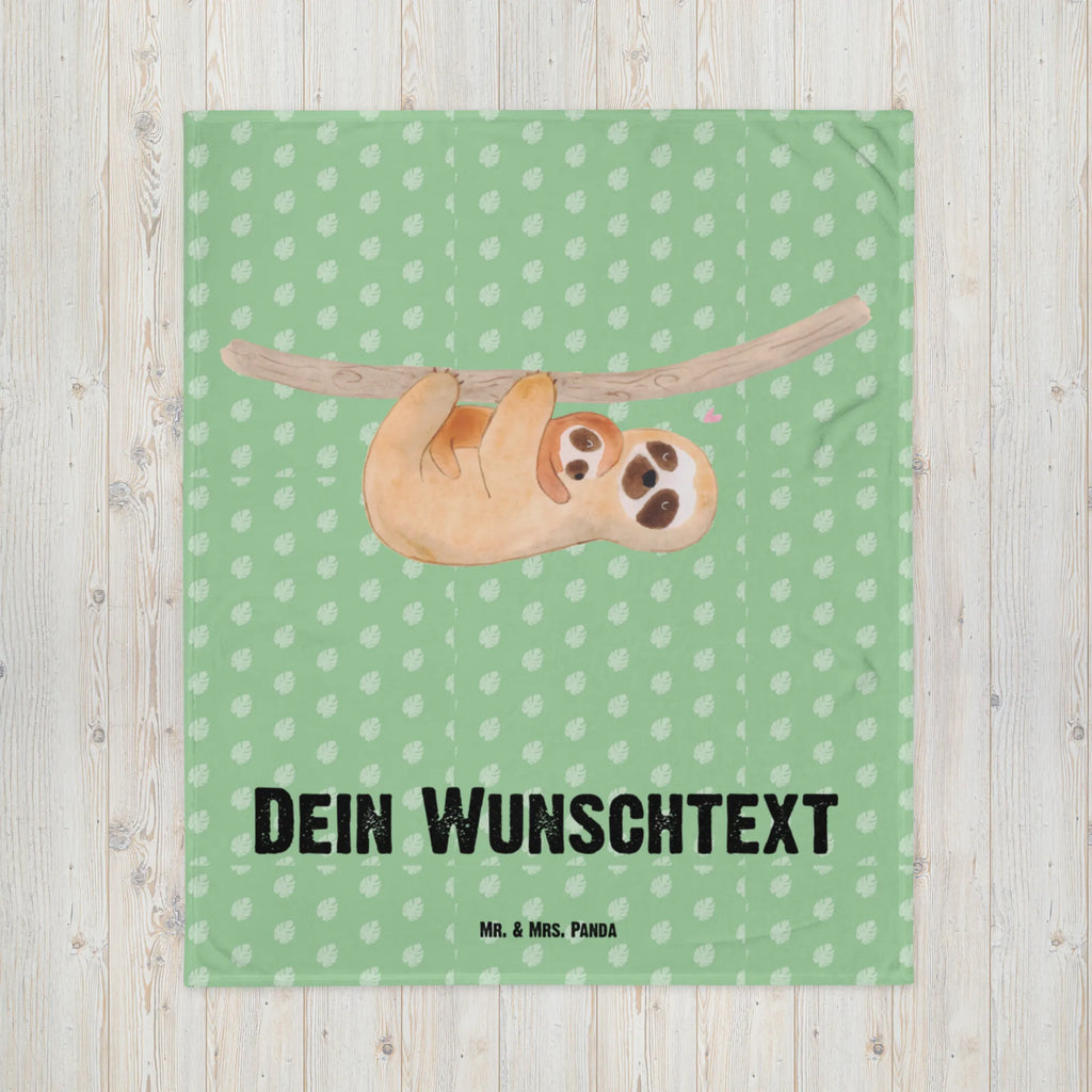 Baby blanket with name sloth child Sloth, sloth, trend animal, mom, child, baby, love, birth, mother
