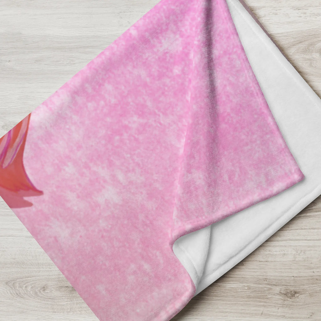 Baby blanket with name flamingo Classic Flamingo, pink, pink bird, bird of paradise, red, flamingo decoration, gift pink, gifts, gift idea, children, adults, girls, flamingo fans, summer, vacation, sea, unusual gifts in pink, pink gifts, girls gifts, small gifts, Caribbean feeling, funny sayings, Saying, Girlfriend, Siblings, for me, Outsider, Pride, Self-love, Son, Daughter, Girlfriends, Me, Unique