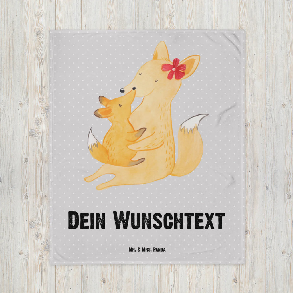 Baby blanket with name Fox mummy Babygeschenk mit Namen, Babygeschenk personalisiet, Babydecke mit Namen, Krabbeldecke mit Namen, Krabbeldecke personalisiert, Babdyecke personalisiert, Babydecke bedrucken, Familie, Vatertag, Muttertag, Bruder, Schwester, Mama, Papa, Oma, Opa, Beste Tochter, Lieblingstochter, Tochter, Geschenk, Mutter