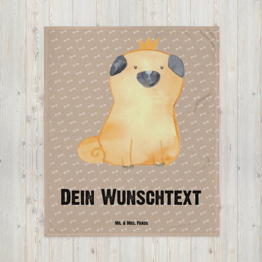 Baby blanket with name pug Crown dog, mutt, hound, woof, dog mama, dog breed, love dogs, love for dogs, dog decorative items, bag with dog print, funny gifts for dog owners, what do you give a dog lover, Christmas gifts for dogs, gifts for dogs, dog sayings, funny, allergic, childless, house rules, Pug, dog owners. Saying