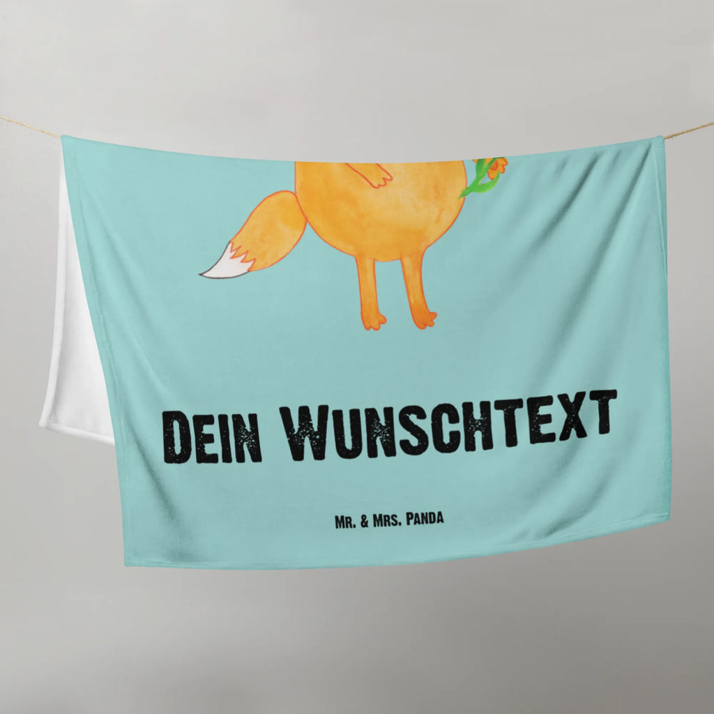 Baby blanket with name Fox Flower fox, foxes, forest wildlife, clever as a fox, animal lover, flower girl, flower, joy, flowers, girlfriend, love, me, fox girl, motivation, proof of love, girlfriends, self-love