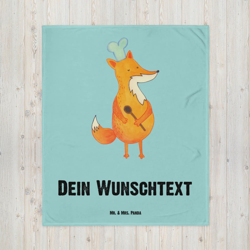 Baby blanket with name Fox A cook fox, foxes, forest wildlife, clever as a fox, animal lover, Fox, Chefs, Baker, Slogan funny, Party slogan, Kitchen decoration, Kitchen slogan, Cook gift, funny