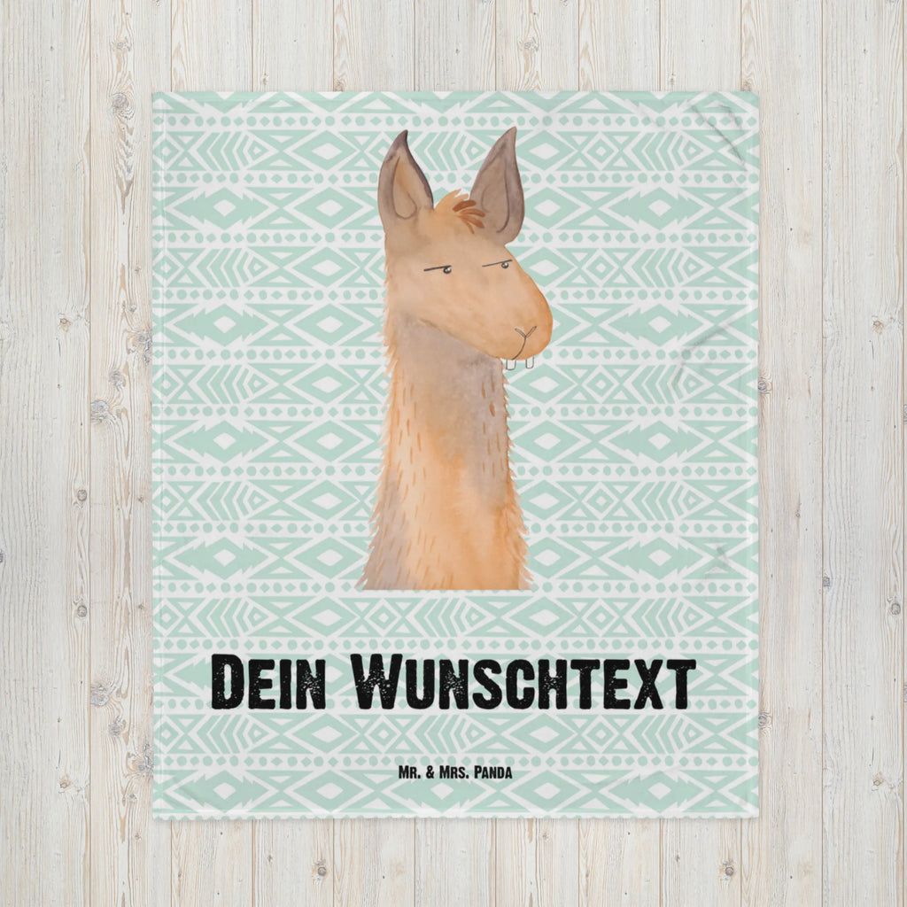 Baby blanket with name llama head Annoyed Llama, llama, alpaca, trendy animal, partner, best friend, apprentice, lama, being annoyed, office, office life, being right, boss, lamas, girlfriend