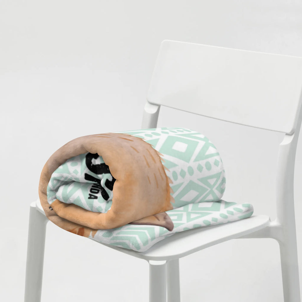 Baby blanket with name llama head Annoyed Llama, llama, alpaca, trendy animal, partner, best friend, apprentice, lama, being annoyed, office, office life, being right, boss, lamas, girlfriend