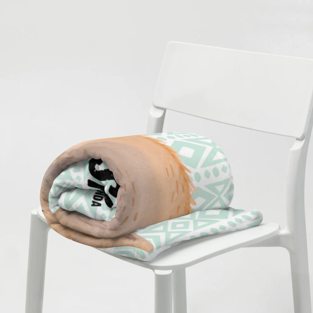 Baby blanket with name llama head king Llama, llama, alpaca, trendy animal, king, girlfriend, dad, colleague, boss, supervisor, lama, lamas, high school graduation, queen, office colleague, mum