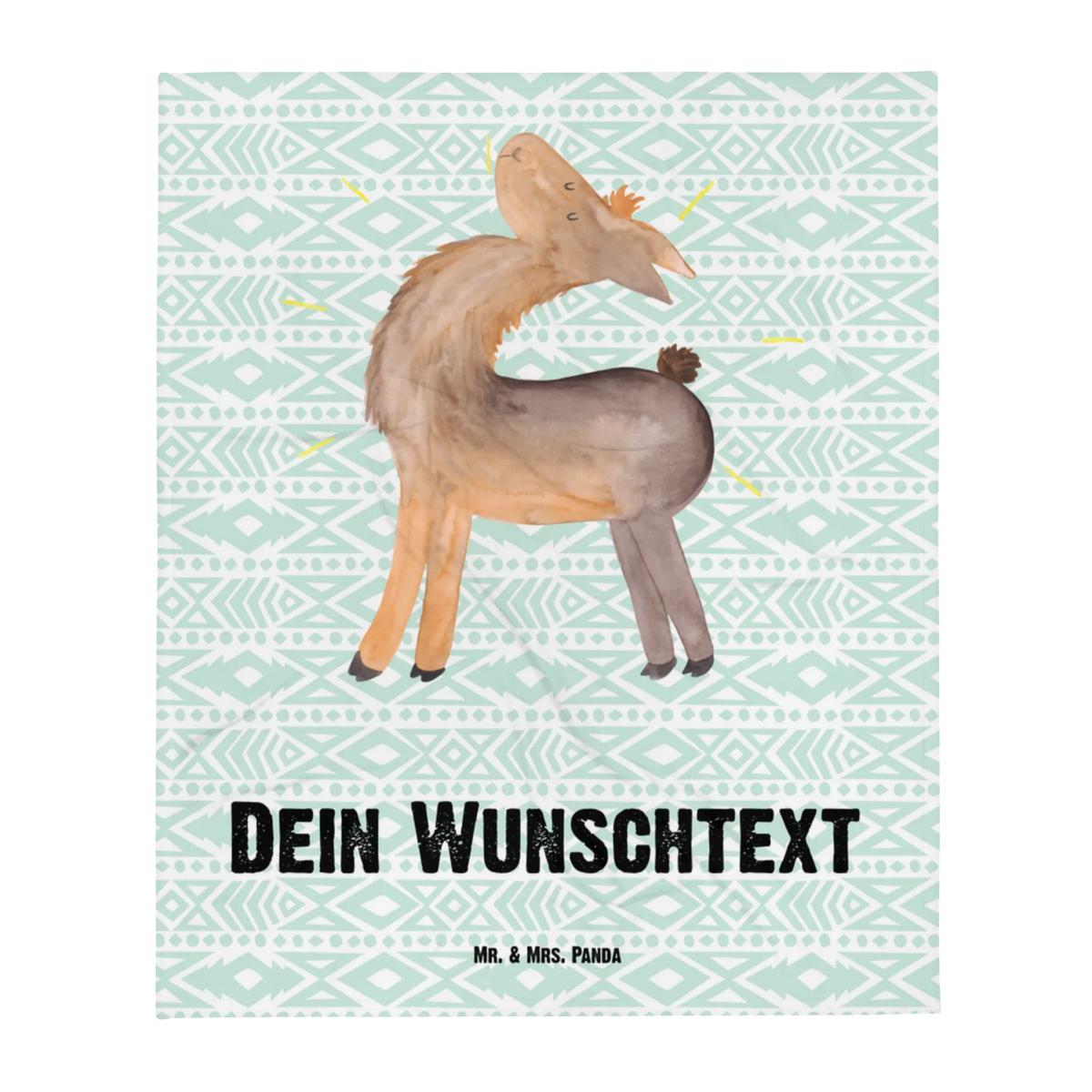 Baby blanket with name lama Proud Llama, llama, alpaca, trendy animal, Outsider, Family, Different, Proud, Girlfriend, Lama, Best friend, Girlfriends, New start, Llamas, Buddy, Hippie