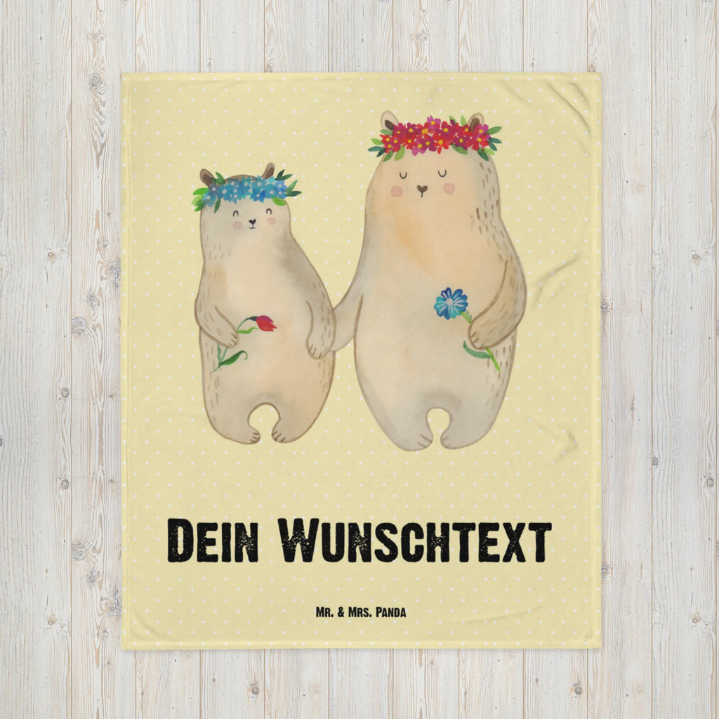 Kocyk dla niemowląt z imieniem Niedźwiedzie z wianuszkiem Babdyecke personalisiert, Krabbeldecke personalisiert, Babygeschenk mit Namen, Babydecke bedrucken, Babygeschenk personalisiet, Babydecke mit Namen, Krabbeldecke mit Namen, Familie, Vatertag, Muttertag, Bruder, Schwester, Mama, Papa, Oma, Opa, Mutter, Mutti, Bären, beste Mutter, Vorbild, Bär, Töchter, Lieblingsmensch, Lieblingsmama, Kinder, Family, weltbeste Mama, Tochter, Mami, Geschenk Mama. Muttertag, Kind