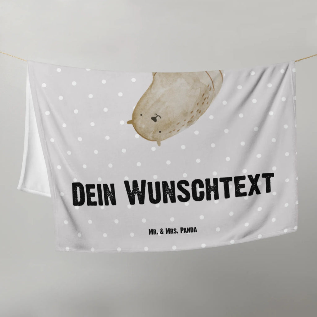 Baby blanket with name otter upside down otter, marten, sea otter, European otter, water mammal, aquatic animal, baby otter, predator, water, otter gifts, animal lover, gift ideas for animal lovers, animal, mammal, water animal, gifts for people in love, Otter Sea Otter Lake Otter