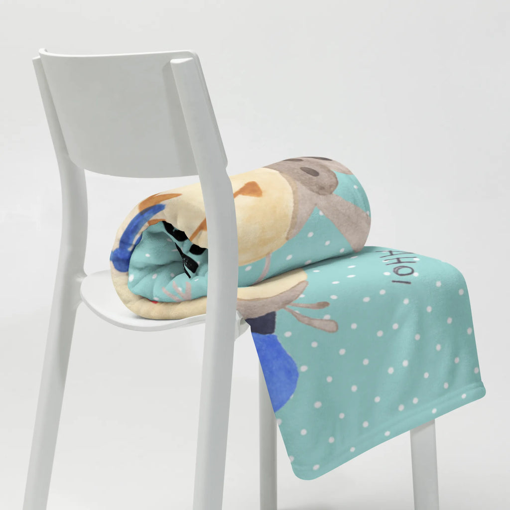 Baby blanket with name Owl sailor owl, forest animal, bird, nocturnal, gift ideas, birthday present, illustrated, funny, romantic gift, owl decor, Wedding anniversary gift, Owl saying, Owl, Marriage, Home port, Girlfriend, Mariner, Pun funny, Owl decoration, Sailor