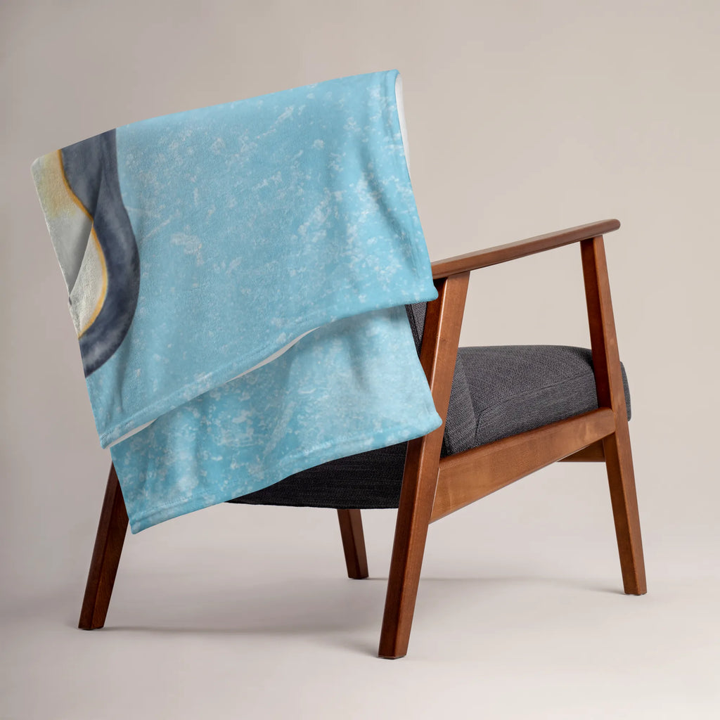 Baby blanket with name Penguin angler Penguin, North Pole, Winter, Penguins, plan, hobby, penguins, gift, gift idea, planner, friends, daydreams, motivation, fishing, new start, angler, vacation, daily schedule, weekend, penguin