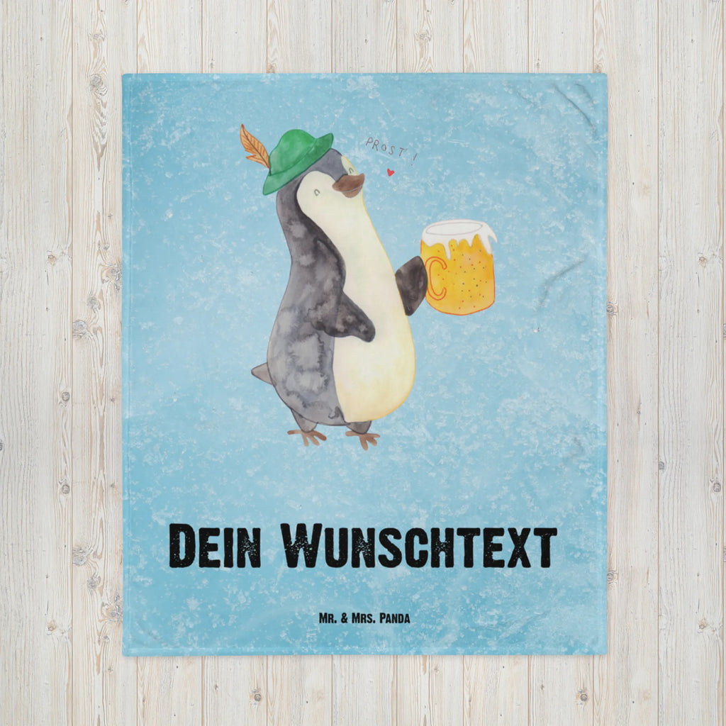 Baby blanket with name Penguin Beer Penguin, North Pole, Winter, Penguins, Oktoberfest, penguins, beer