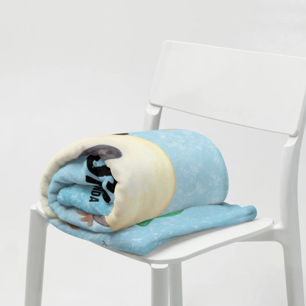 Baby blanket with name Penguin Beer Penguin, North Pole, Winter, Penguins, Oktoberfest, penguins, beer