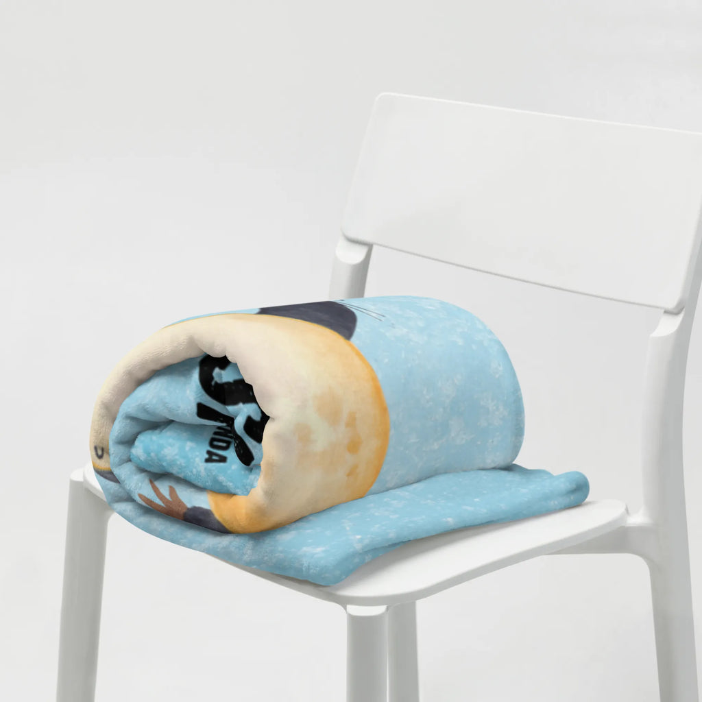 Baby blanket with name Penguin balloon Penguin, North Pole, Winter, Penguins, happiness, motivation, gift idea, love, love of life, balloon, best friend, daydreams, new life, gift girlfriend, penguins, new start