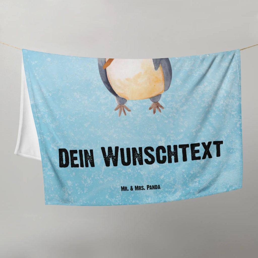 Baby blanket with name Penguin lollipop Penguin, North Pole, Winter, Penguins, rebel, lollipop, crook, slogan, bullshit, hoodlum, candy, penguins