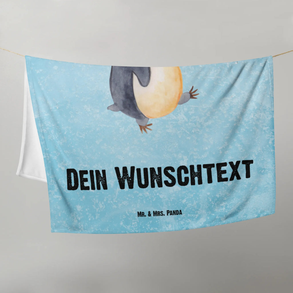 Baby blanket with name Penguin march Penguin, North Pole, Winter, Penguins, penguin, early riser, penguins, late riser, family, brother, sister