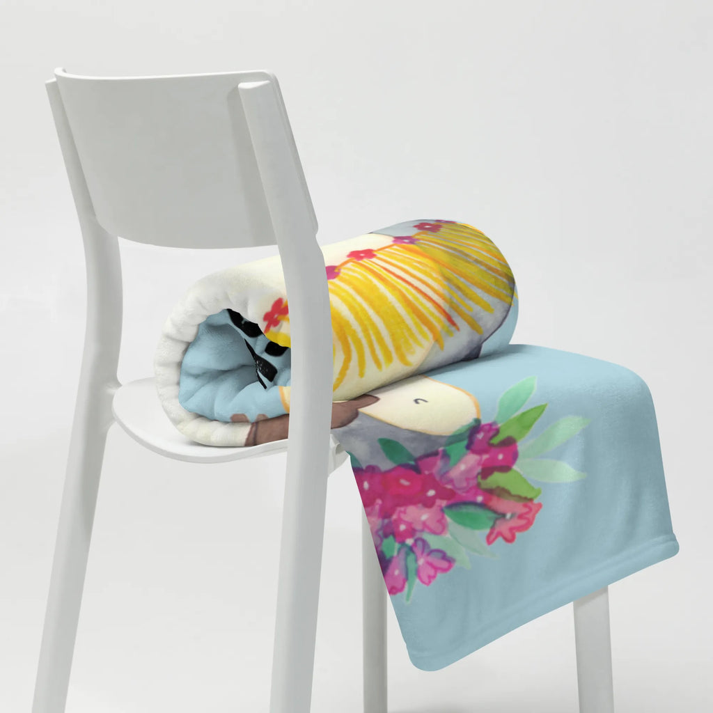 Baby blanket with name Penguin coconut Penguin, North Pole, Winter, Penguins, aloha, Hawaii, coconut, vacation, penguins