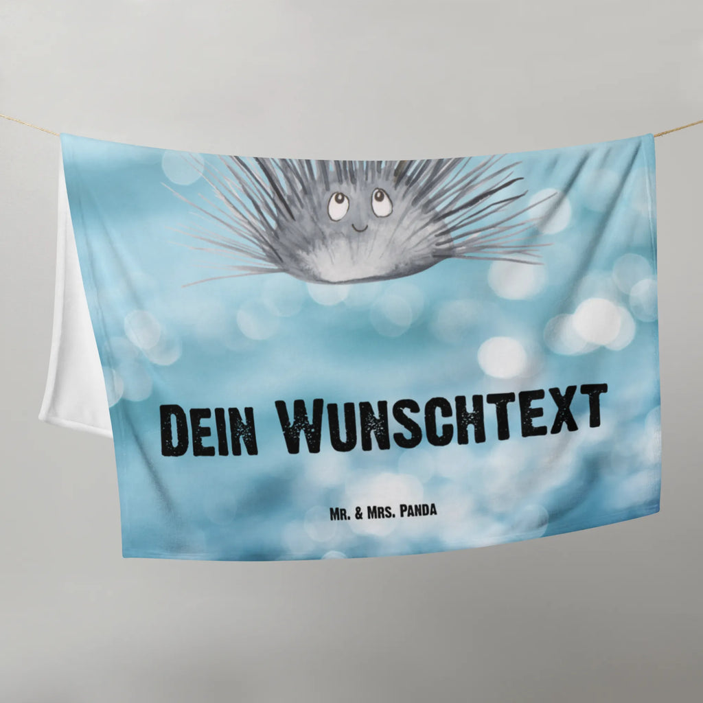 Baby blanket with name Sea urchins Seafood, aquatic animals, ocean, sea, fish, shells, corals, reef, whale, narwhal, sea urchin, lobster, platypus, turtle, manatee, crocodile, orca, shrimp, gifts for seafood lovers, water world, underwater animals, underwater world, vacation, deep sea, seafood fans, gift ideas, seafood decoration, seafood posters, sea urchins, mindfulness, living, self-love, here and now, self-acceptance, life